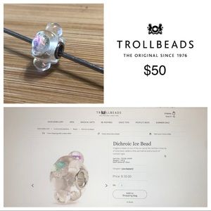 Trollbeads - Dichroic Ice Bead